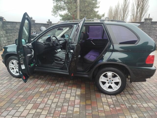 Зеленый БМВ Х5, объемом двигателя 3 л и пробегом 267 тыс. км за 4539 $, фото 9 на Automoto.ua