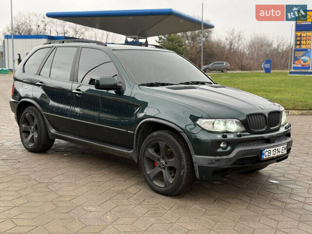 Зеленый БМВ Х5, объемом двигателя 4.4 л и пробегом 316 тыс. км за 7900 $, фото 3 на Automoto.ua