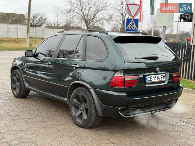 Зеленый БМВ Х5, объемом двигателя 4.4 л и пробегом 316 тыс. км за 7900 $, фото 6 на Automoto.ua