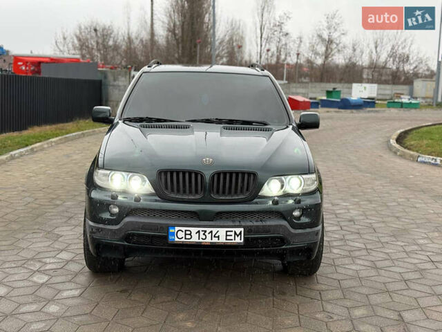 Зеленый БМВ Х5, объемом двигателя 4.4 л и пробегом 316 тыс. км за 7900 $, фото 2 на Automoto.ua