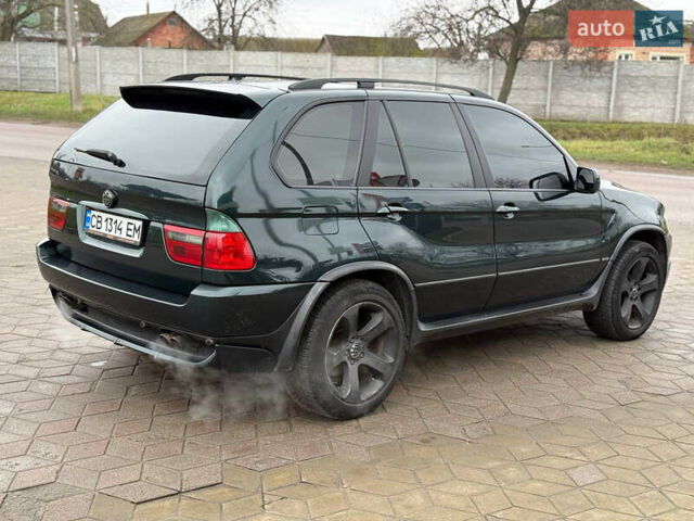 Зеленый БМВ Х5, объемом двигателя 4.4 л и пробегом 316 тыс. км за 7900 $, фото 4 на Automoto.ua