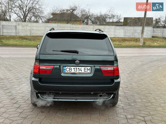 Зеленый БМВ Х5, объемом двигателя 4.4 л и пробегом 316 тыс. км за 7900 $, фото 5 на Automoto.ua