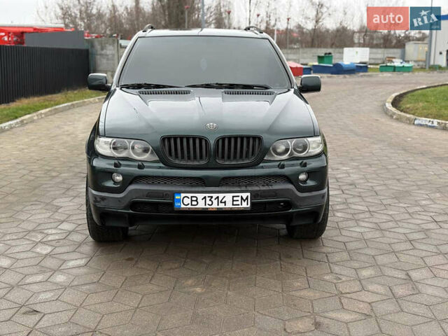 Зеленый БМВ Х5, объемом двигателя 4.4 л и пробегом 316 тыс. км за 7900 $, фото 1 на Automoto.ua