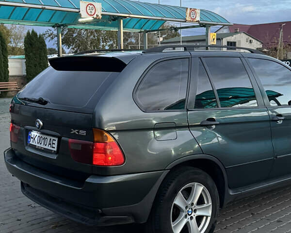 Зеленый БМВ Х5, объемом двигателя 3 л и пробегом 311 тыс. км за 10650 $, фото 4 на Automoto.ua