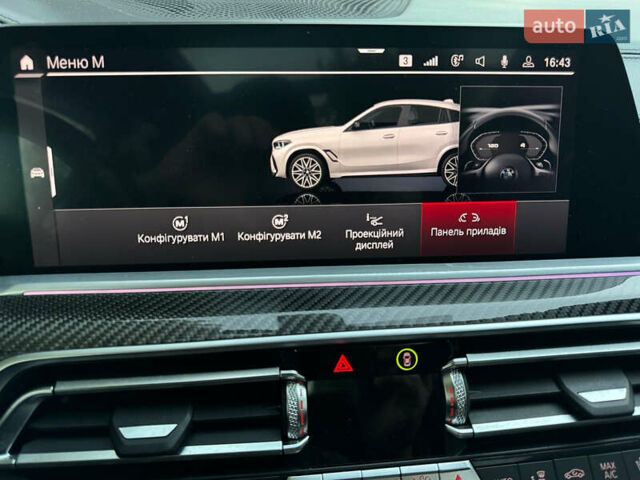 Белый БМВ Х6 М, объемом двигателя 4.39 л и пробегом 34 тыс. км за 81500 $, фото 20 на Automoto.ua