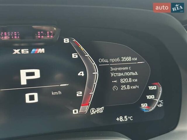 Черный БМВ Х6 М, объемом двигателя 4.39 л и пробегом 3 тыс. км за 129000 $, фото 71 на Automoto.ua