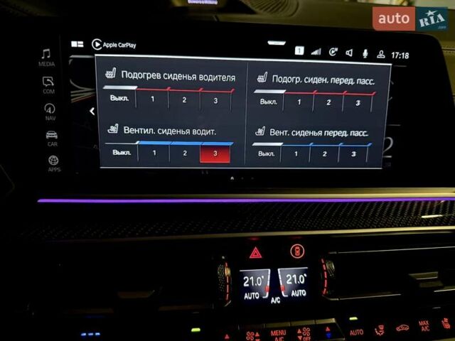 Черный БМВ Х6 М, объемом двигателя 4.39 л и пробегом 19 тыс. км за 119800 $, фото 98 на Automoto.ua