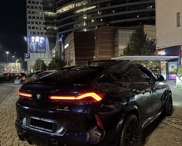 Синий БМВ Х6 М, объемом двигателя 4.39 л и пробегом 59 тыс. км за 93000 $, фото 1 на Automoto.ua