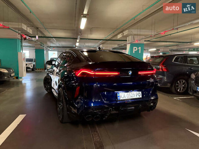 Синий БМВ Х6 М, объемом двигателя 4.39 л и пробегом 61 тыс. км за 91000 $, фото 1 на Automoto.ua