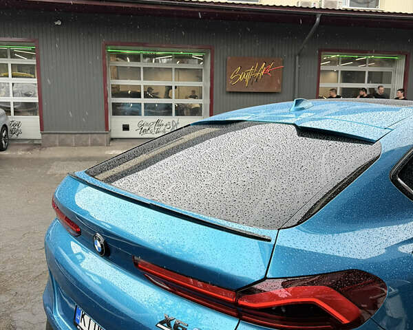 Синий БМВ Х6 М, объемом двигателя 4.39 л и пробегом 28 тыс. км за 132000 $, фото 10 на Automoto.ua