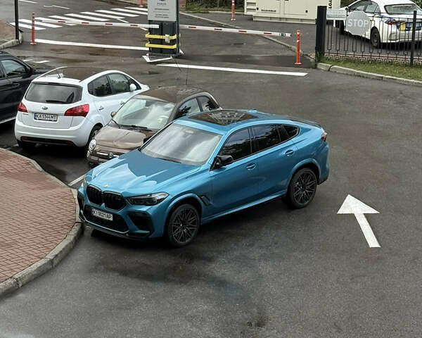 Синий БМВ Х6 М, объемом двигателя 4.39 л и пробегом 28 тыс. км за 132000 $, фото 2 на Automoto.ua