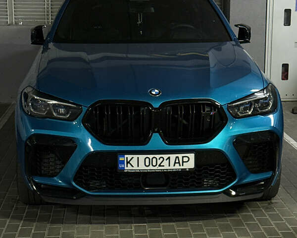 Синий БМВ Х6 М, объемом двигателя 4.39 л и пробегом 28 тыс. км за 132000 $, фото 6 на Automoto.ua