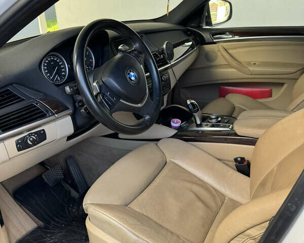 БМВ Х6 2009 в Ужгороде на Automoto.ua Белый БМВ Х6, объемом двигателя 2.99 л и пробегом 320 тыс. км за 20000 $, фото 8 на Automoto.ua