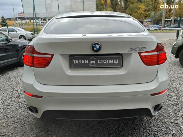 Белый БМВ Х6, объемом двигателя 3 л и пробегом 152 тыс. км за 16000 $, фото 6 на Automoto.ua