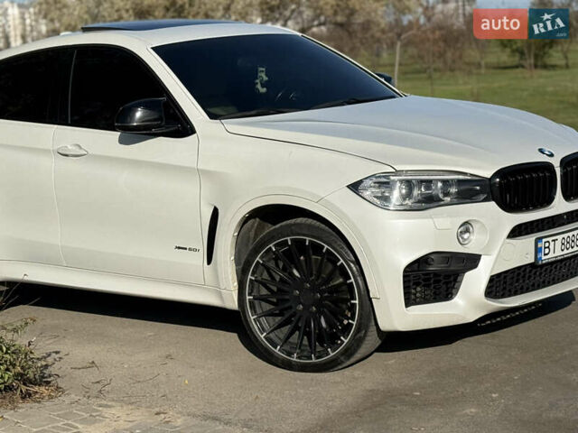 Белый БМВ Х6, объемом двигателя 4.39 л и пробегом 152 тыс. км за 38000 $, фото 7 на Automoto.ua