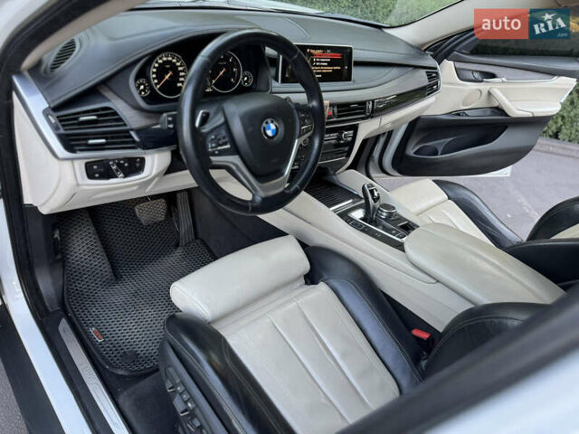 Білий БМВ Х6, об'ємом двигуна 3 л та пробігом 227 тис. км за 29500 $, фото 18 на Automoto.ua