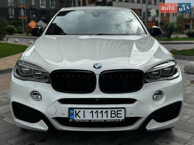 Белый БМВ Х6, объемом двигателя 3 л и пробегом 156 тыс. км за 27900 $, фото 6 на Automoto.ua