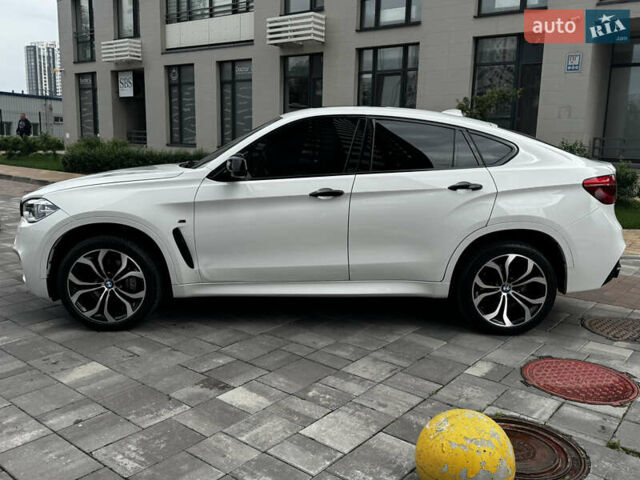 Белый БМВ Х6, объемом двигателя 3 л и пробегом 156 тыс. км за 27900 $, фото 2 на Automoto.ua