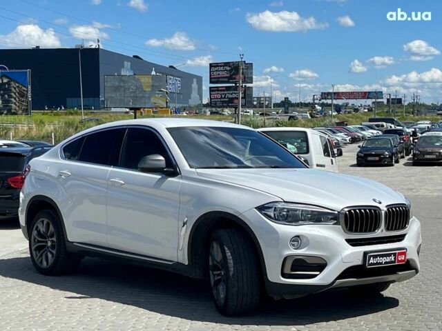 Белый БМВ Х6, объемом двигателя 3 л и пробегом 222 тыс. км за 25790 $, фото 1 на Automoto.ua
