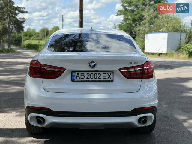 Белый БМВ Х6, объемом двигателя 3 л и пробегом 122 тыс. км за 36900 $, фото 6 на Automoto.ua
