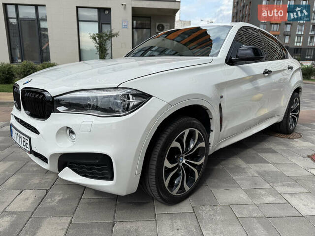 Білий БМВ Х6, об'ємом двигуна 3 л та пробігом 156 тис. км за 27500 $, фото 1 на Automoto.ua