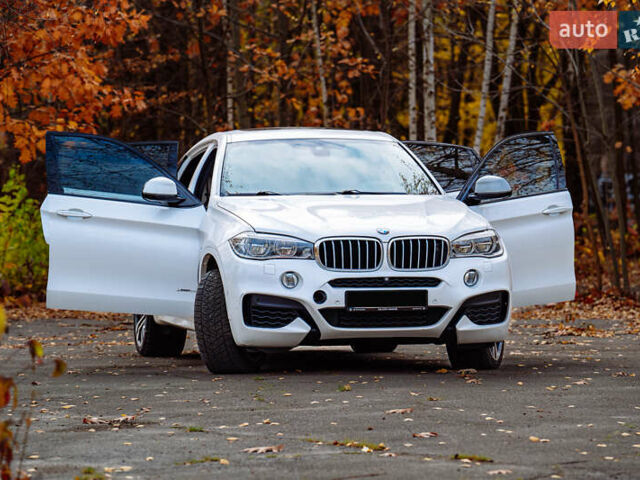 Белый БМВ Х6, объемом двигателя 4.39 л и пробегом 135 тыс. км за 42300 $, фото 1 на Automoto.ua
