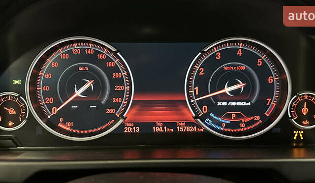 Белый БМВ Х6, объемом двигателя 3 л и пробегом 157 тыс. км за 25999 $, фото 22 на Automoto.ua