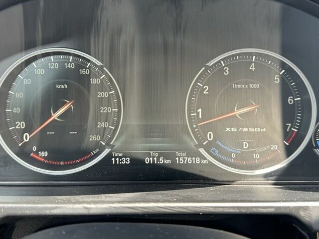 Белый БМВ Х6, объемом двигателя 3 л и пробегом 158 тыс. км за 26500 $, фото 22 на Automoto.ua