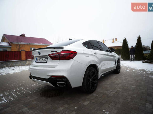 Белый БМВ Х6, объемом двигателя 2.98 л и пробегом 160 тыс. км за 29500 $, фото 2 на Automoto.ua