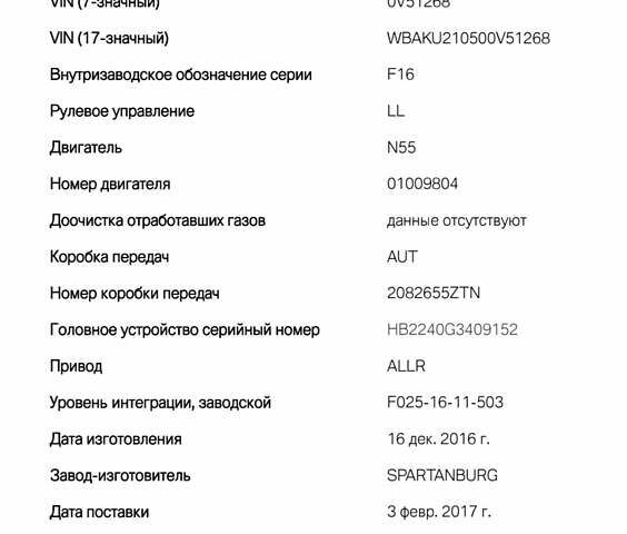 Білий БМВ Х6, об'ємом двигуна 2.98 л та пробігом 119 тис. км за 30900 $, фото 9 на Automoto.ua