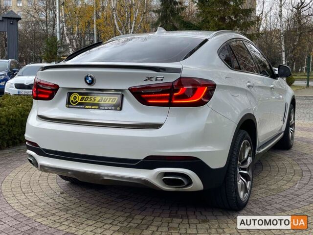 Белый БМВ Х6, объемом двигателя 3 л и пробегом 190 тыс. км за 36200 $, фото 6 на Automoto.ua