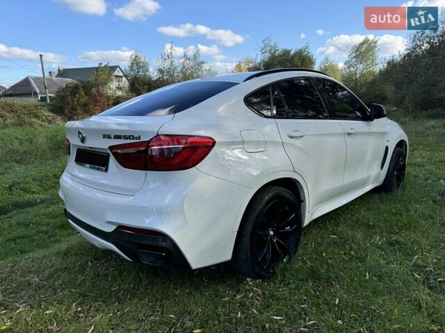 Белый БМВ Х6, объемом двигателя 3 л и пробегом 102 тыс. км за 51999 $, фото 6 на Automoto.ua