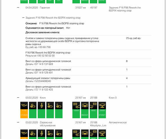 Белый БМВ Х6, объемом двигателя 2.98 л и пробегом 73 тыс. км за 48700 $, фото 6 на Automoto.ua