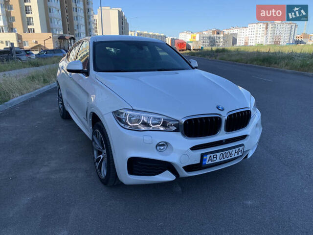 Белый БМВ Х6, объемом двигателя 3 л и пробегом 100 тыс. км за 44950 $, фото 1 на Automoto.ua