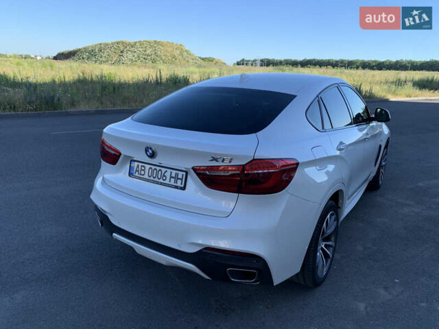 Белый БМВ Х6, объемом двигателя 3 л и пробегом 100 тыс. км за 44950 $, фото 9 на Automoto.ua