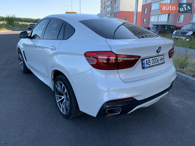 Белый БМВ Х6, объемом двигателя 3 л и пробегом 100 тыс. км за 44950 $, фото 8 на Automoto.ua