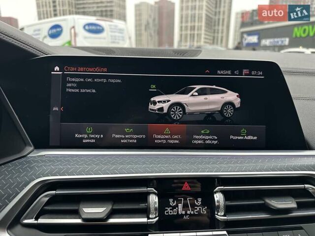 Белый БМВ Х6, объемом двигателя 2.99 л и пробегом 90 тыс. км за 67500 $, фото 57 на Automoto.ua