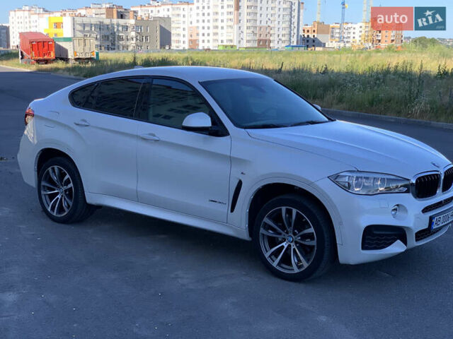 Белый БМВ Х6, объемом двигателя 3 л и пробегом 100 тыс. км за 44950 $, фото 6 на Automoto.ua