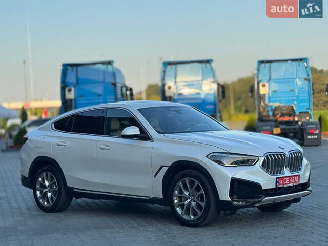 Белый БМВ Х6, объемом двигателя 3 л и пробегом 105 тыс. км за 58000 $, фото 2 на Automoto.ua