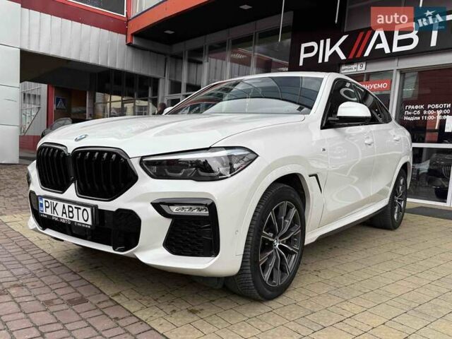 Білий БМВ Х6, об'ємом двигуна 3 л та пробігом 36 тис. км за 79900 $, фото 1 на Automoto.ua