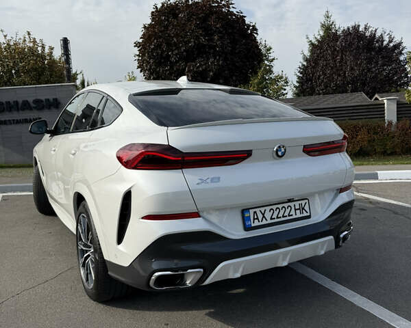 Белый БМВ Х6, объемом двигателя 3 л и пробегом 75 тыс. км за 95500 $, фото 5 на Automoto.ua