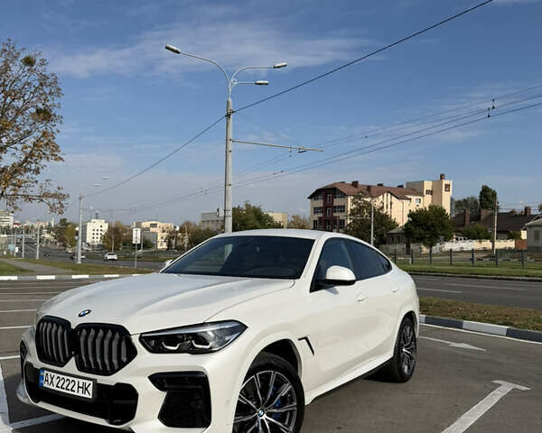 Белый БМВ Х6, объемом двигателя 3 л и пробегом 75 тыс. км за 95500 $, фото 2 на Automoto.ua