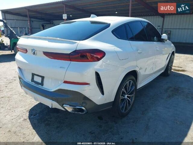 Белый БМВ Х6, объемом двигателя 3 л и пробегом 48 тыс. км за 38000 $, фото 3 на Automoto.ua