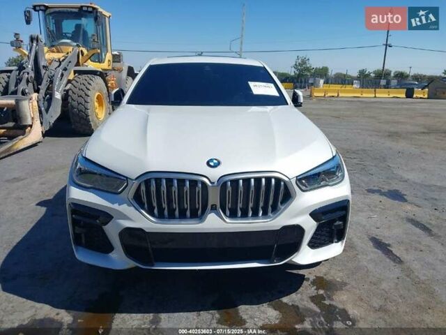 Белый БМВ Х6, объемом двигателя 3 л и пробегом 48 тыс. км за 38000 $, фото 6 на Automoto.ua
