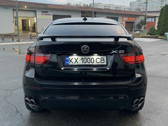 Черный БМВ Х6, объемом двигателя 3 л и пробегом 196 тыс. км за 23000 $, фото 1 на Automoto.ua