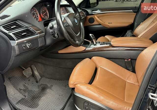 Черный БМВ Х6, объемом двигателя 3 л и пробегом 202 тыс. км за 16300 $, фото 9 на Automoto.ua