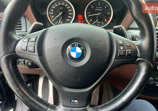 Чорний БМВ Х6, об'ємом двигуна 2.99 л та пробігом 222 тис. км за 28900 $, фото 15 на Automoto.ua