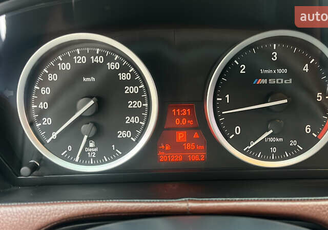 Чорний БМВ Х6, об'ємом двигуна 2.99 л та пробігом 222 тис. км за 28900 $, фото 13 на Automoto.ua