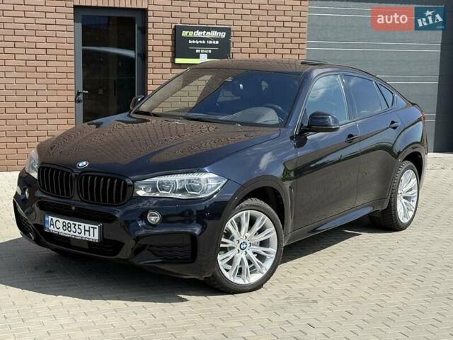 Черный БМВ Х6, объемом двигателя 2.99 л и пробегом 221 тыс. км за 37600 $, фото 1 на Automoto.ua