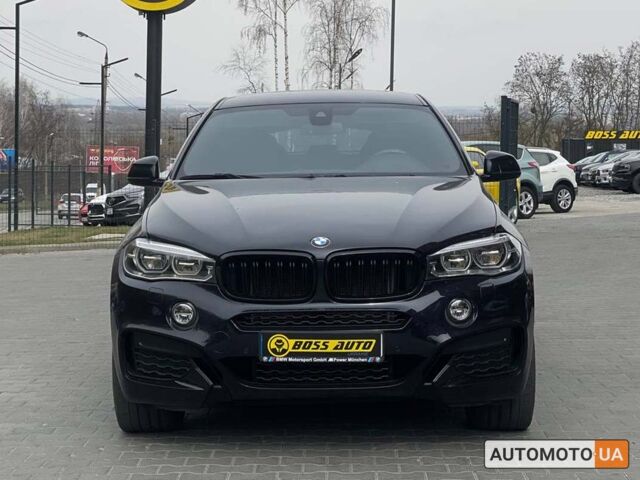 Чорний БМВ Х6, об'ємом двигуна 3 л та пробігом 117 тис. км за 39800 $, фото 1 на Automoto.ua